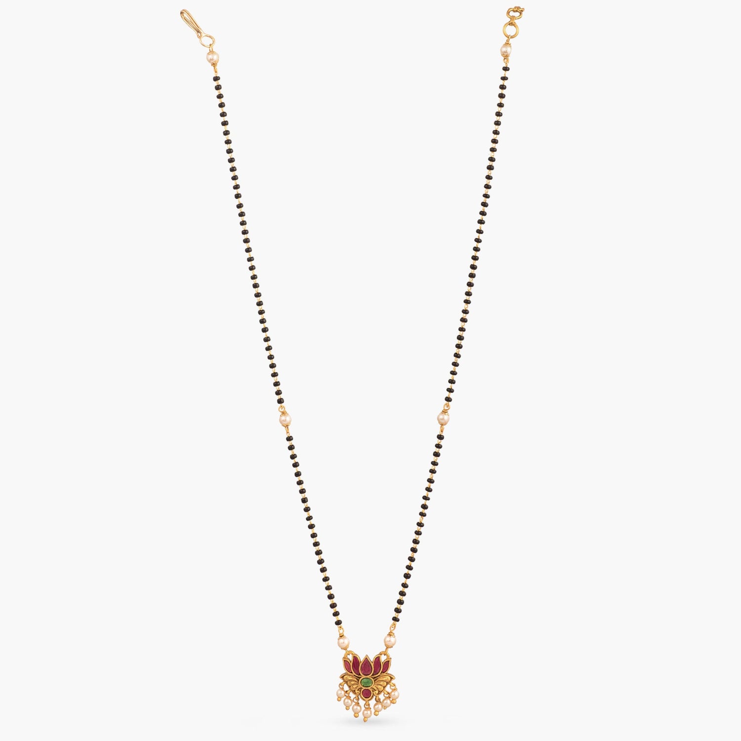 Avanthika Antique Black Beads Necklace