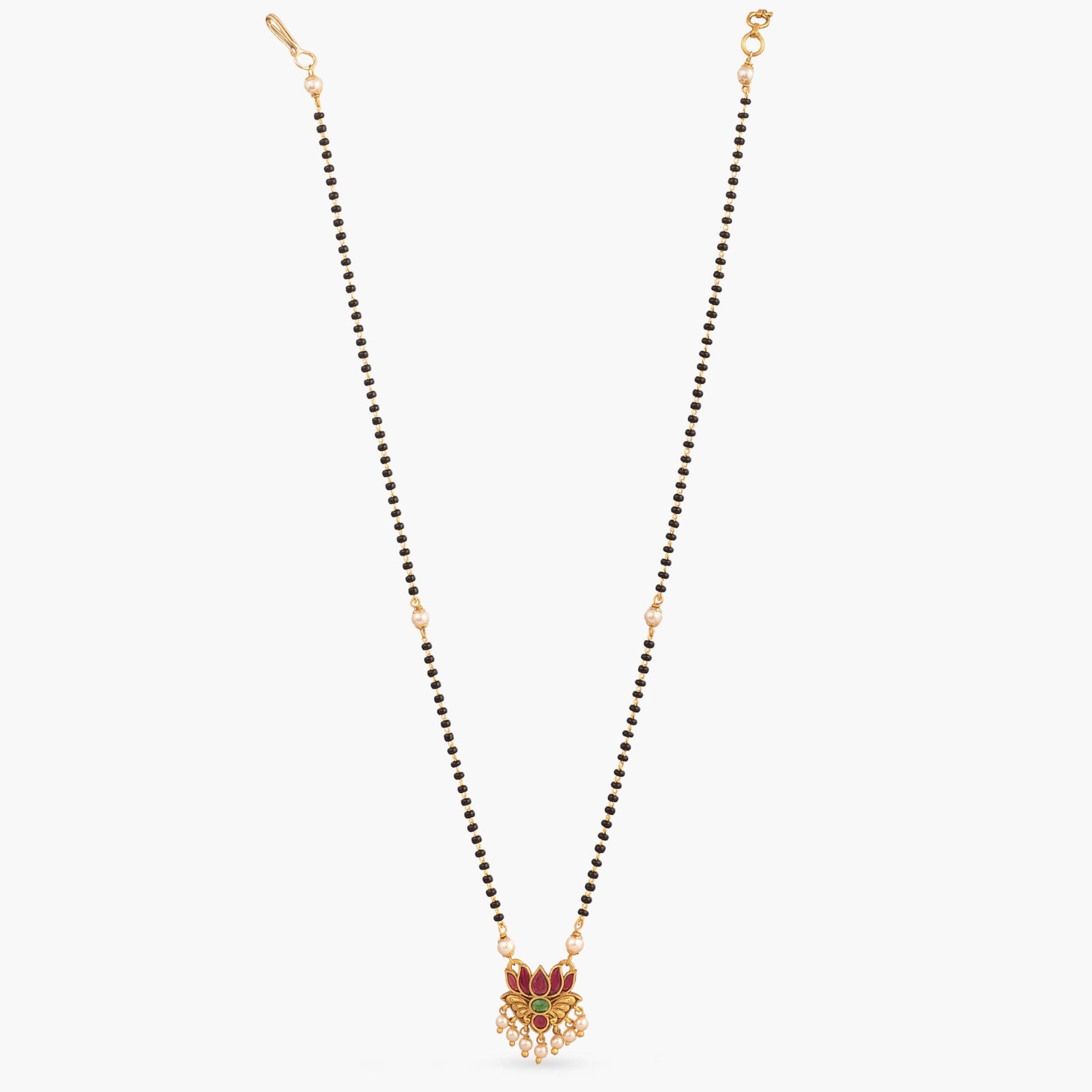 Avanthika Antique Black Beads Necklace