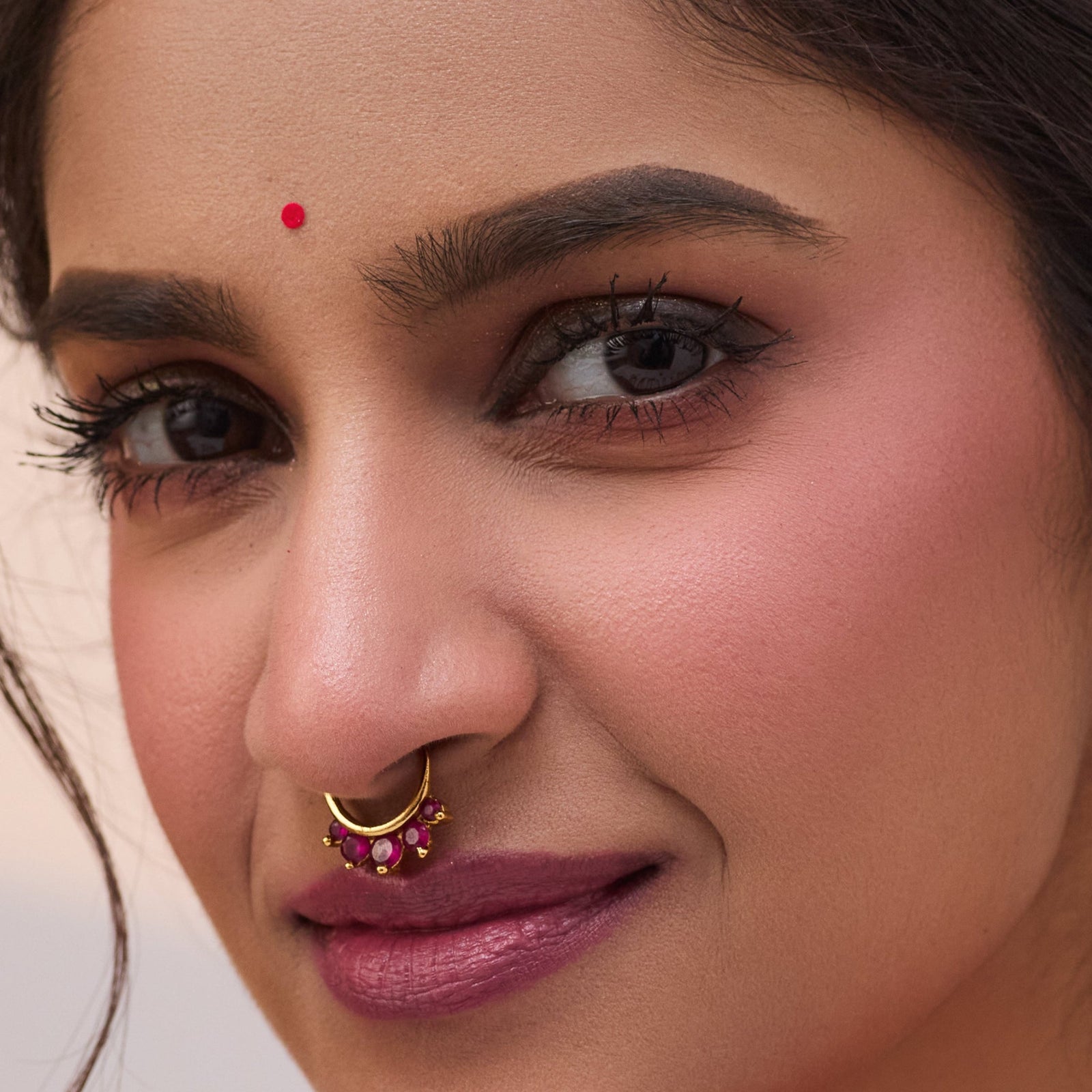 Kshirja Antique Nose Pin