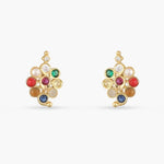 Pushpika Navaratna 925 Silver Stud Earrings