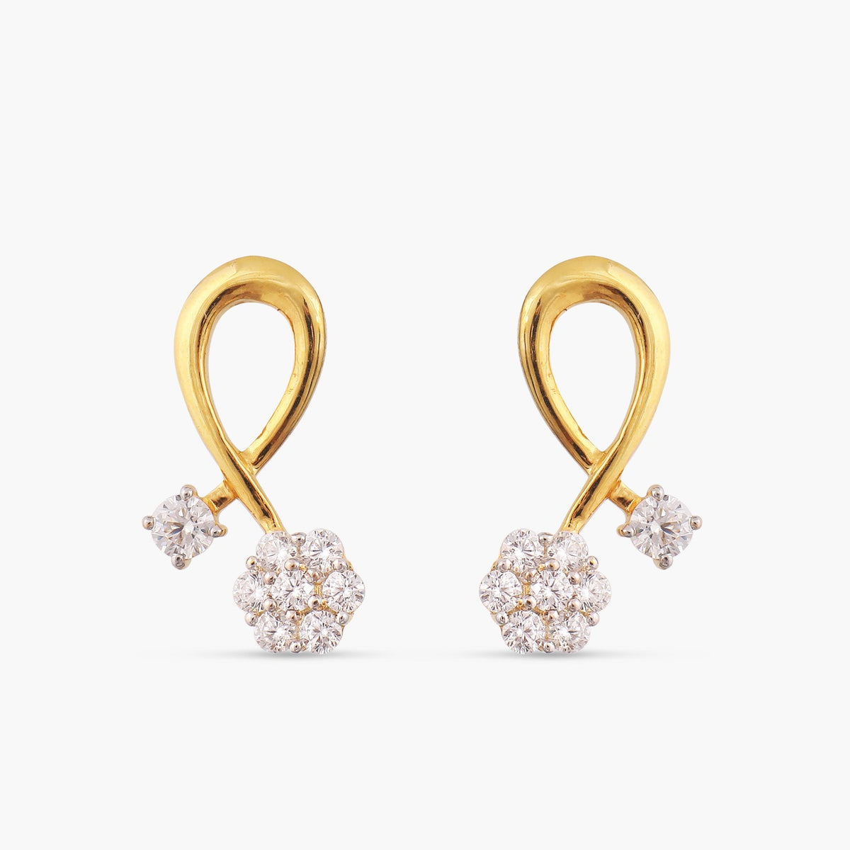 Infinity CZ 925 Silver Studs