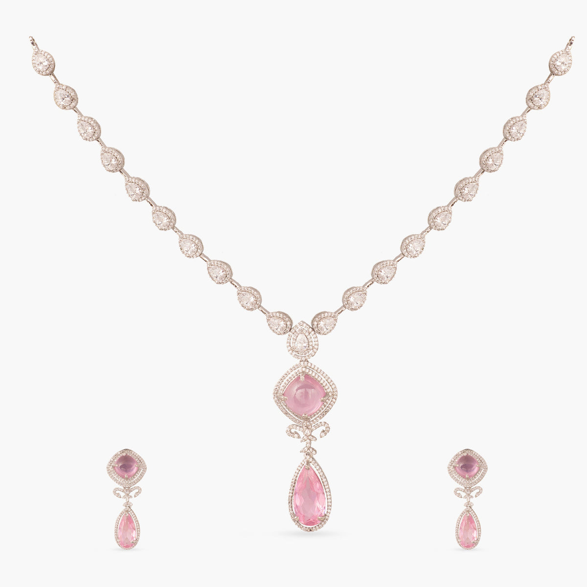Avyra CZ Necklace Set