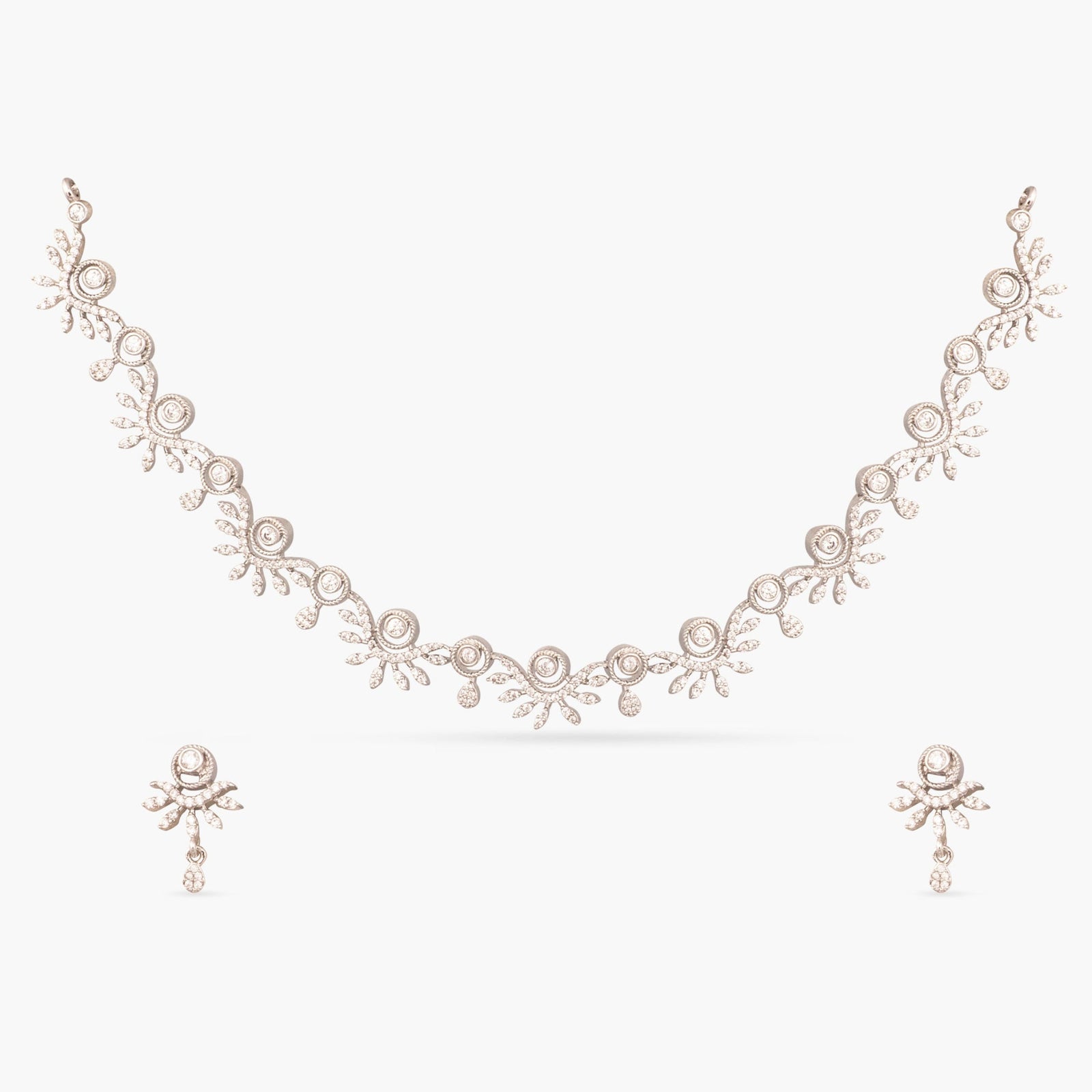 Ishira CZ Necklace Set