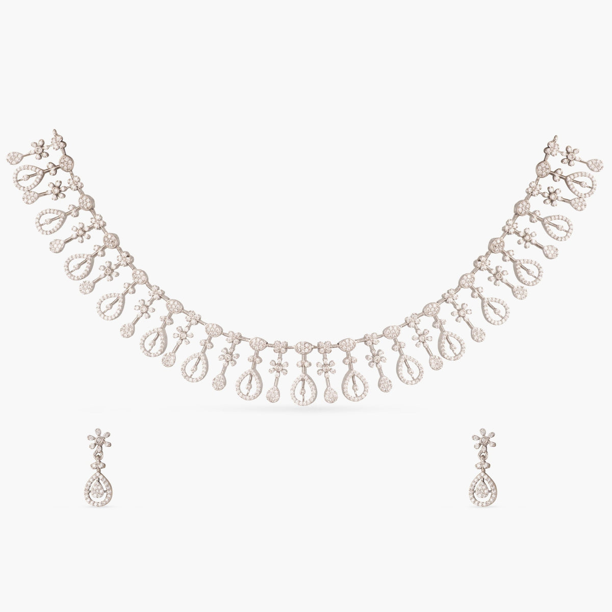 Aina Nakshatra CZ Necklace Set