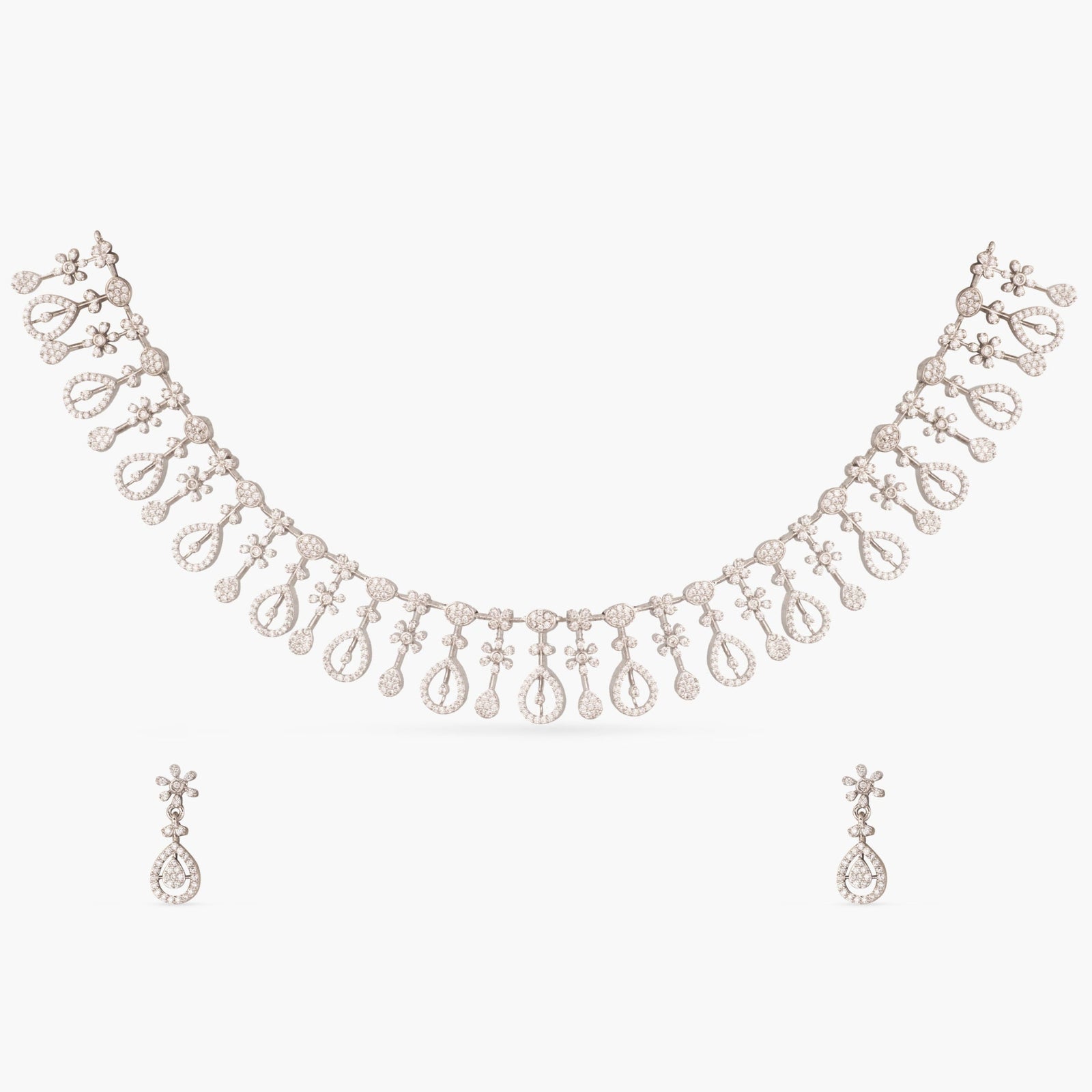 Aina Nakshatra CZ Necklace Set