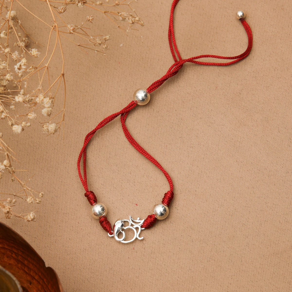 Rudrapriya Silver Rakhi