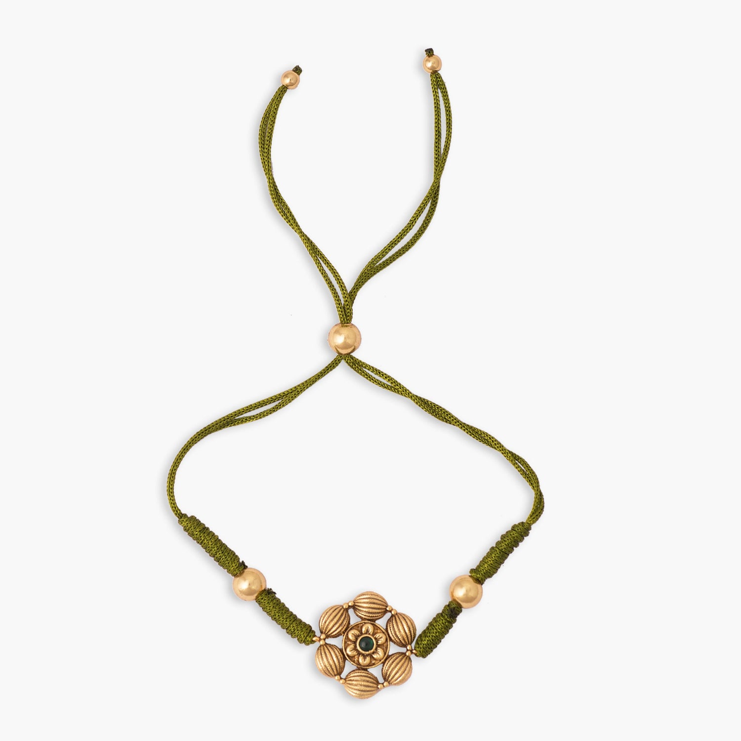 Shrishti Beaded Antique Rakhi