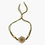 Aranya Floral Antique Rakhi