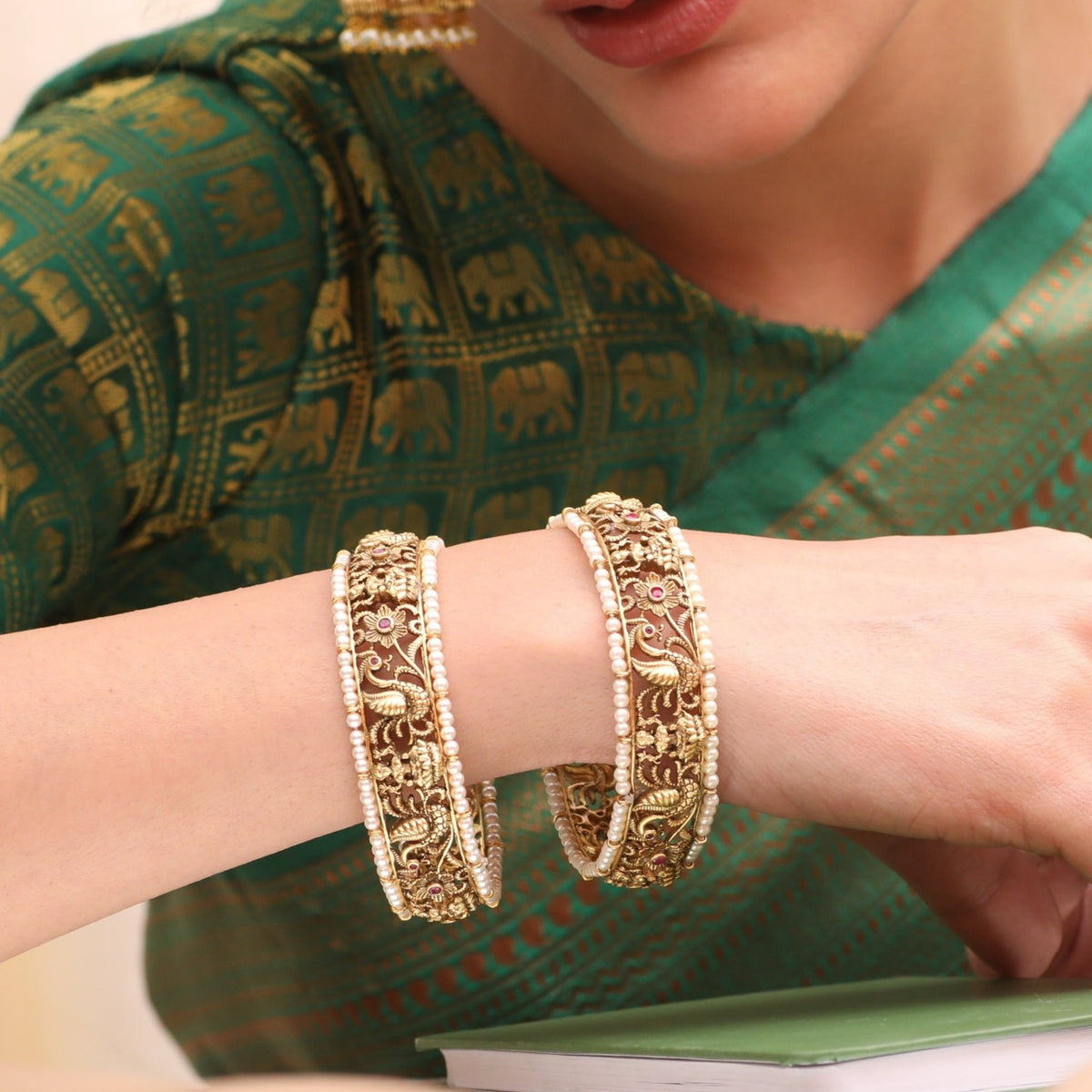 Iravati Antique Bangles