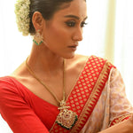 Kaustav Antique Pendant Set