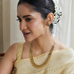 Parag Antique Coin Necklace Set