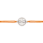 Blossom Silver Rakhi