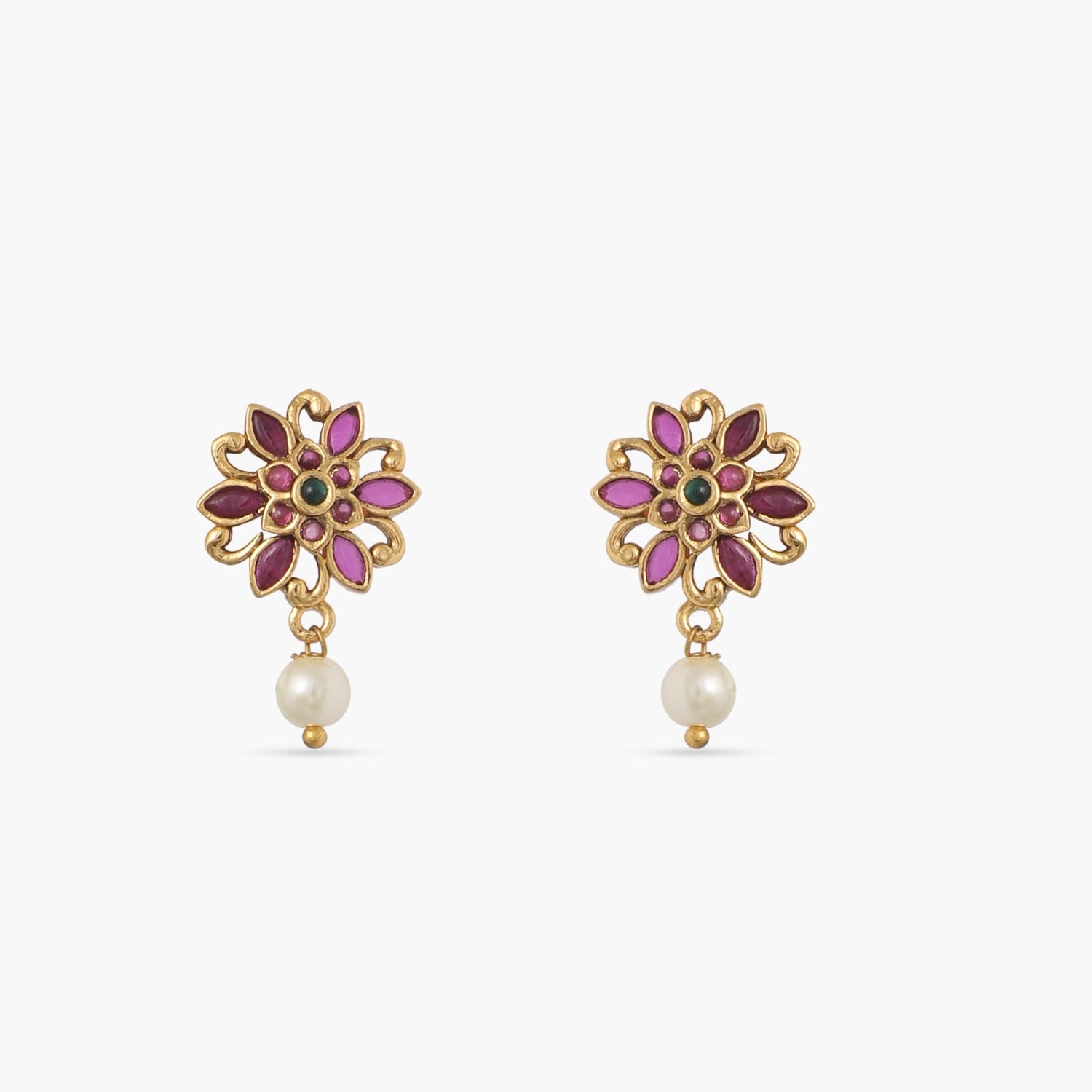 Nanda Antique Drop Earrings