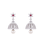 Classic CZ Jhumka Earrings