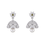 Rhea CZ Jhumka Earrings
