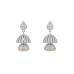 Bloom Classic CZ Jhumka Earrings