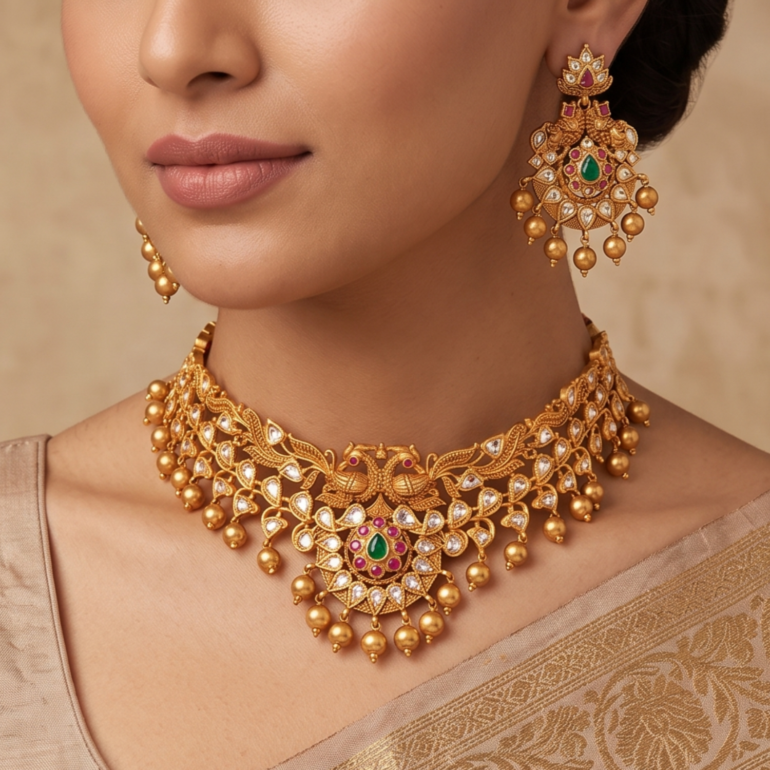 Ananta CZ Choker Set