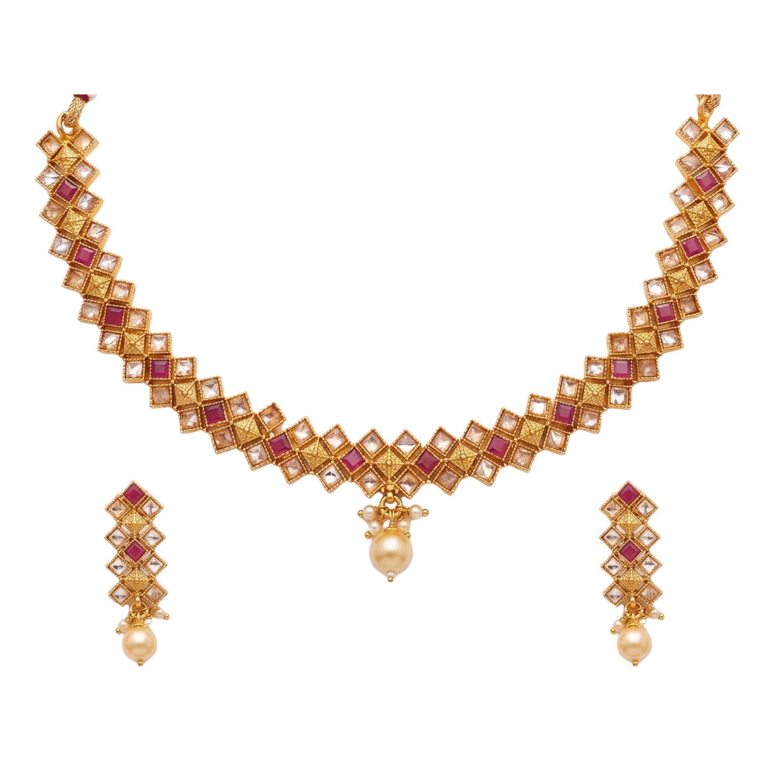 Sophia CZ Necklace Set