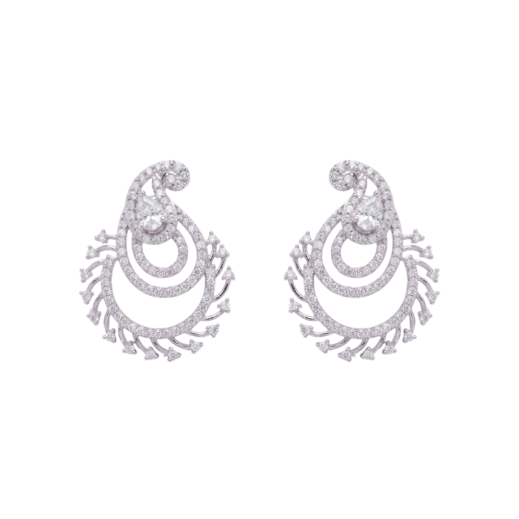 Nina CZ Stud Earrings