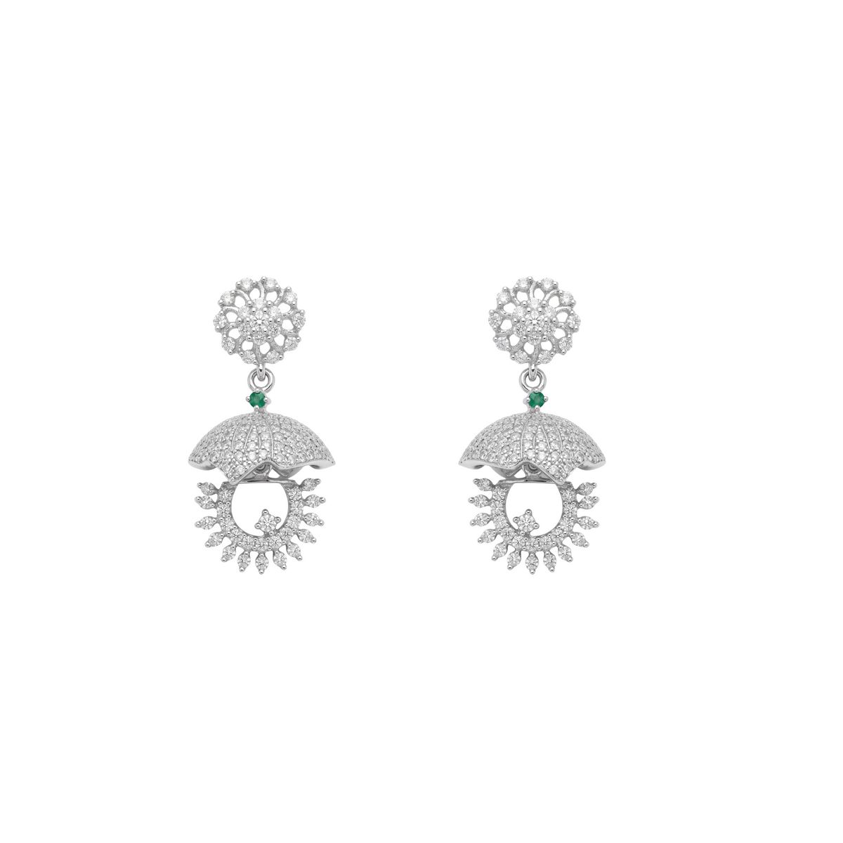 Mila CZ Drop Earrings