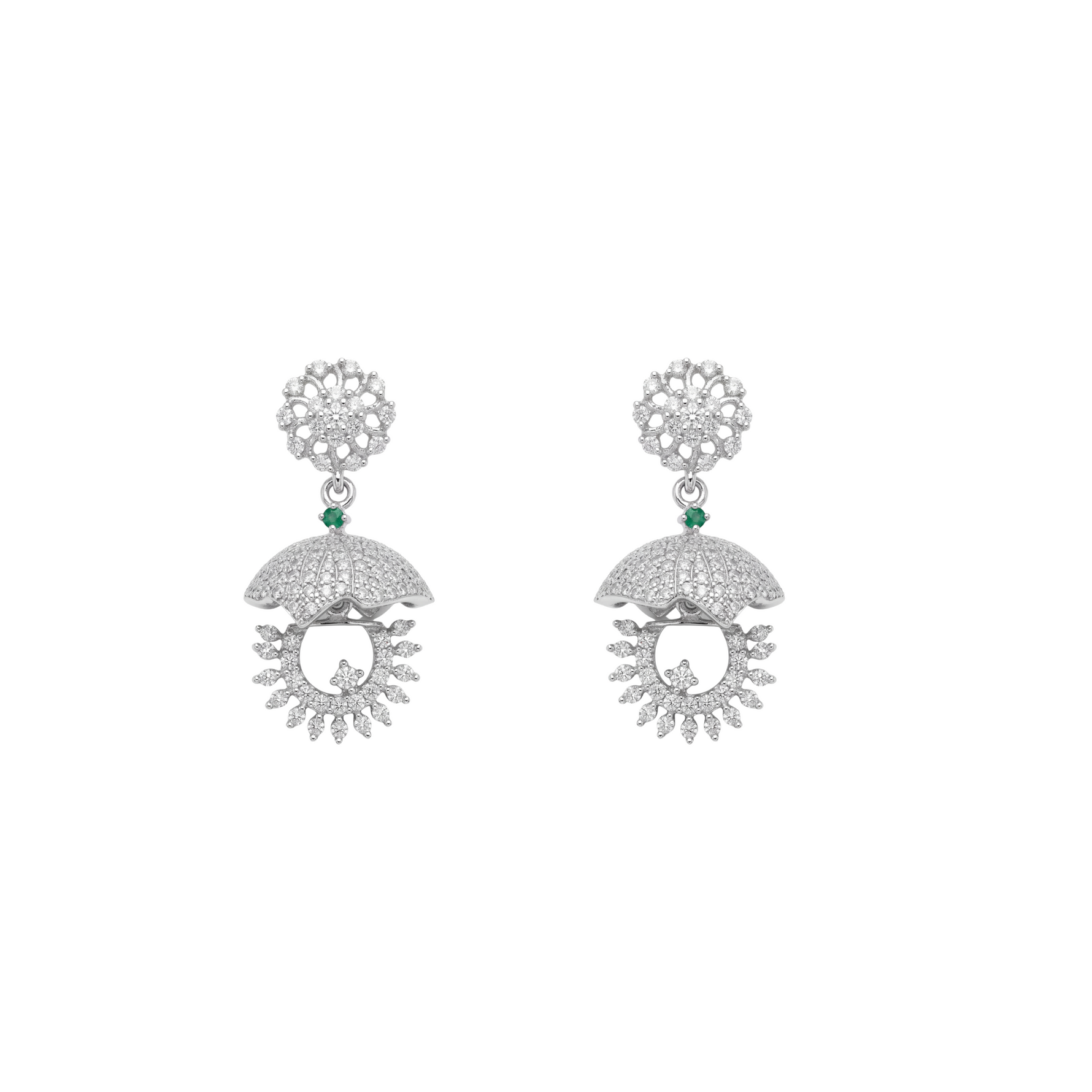 Mila CZ Drop Earrings