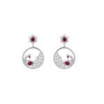 Jiya CZ Drop Earrings