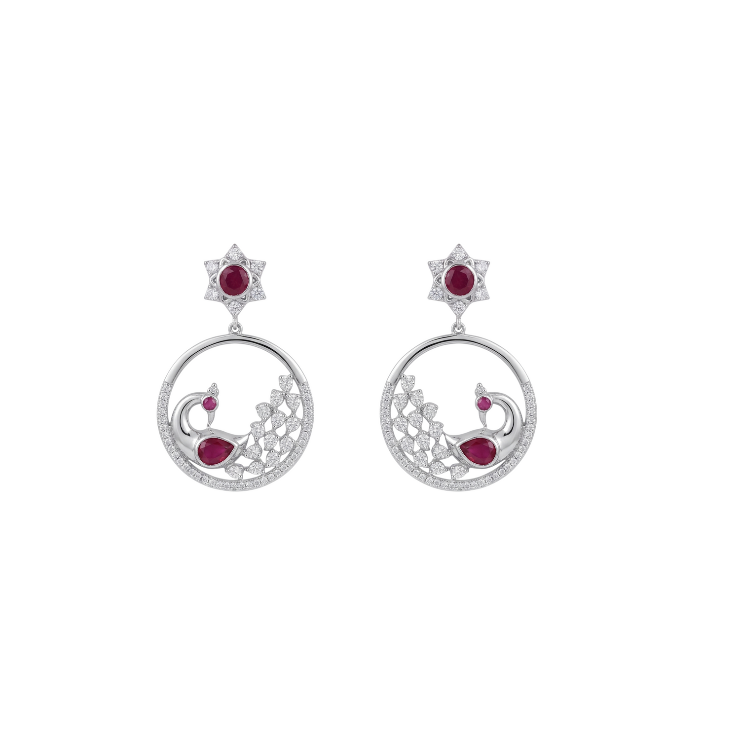 Jiya CZ Drop Earrings