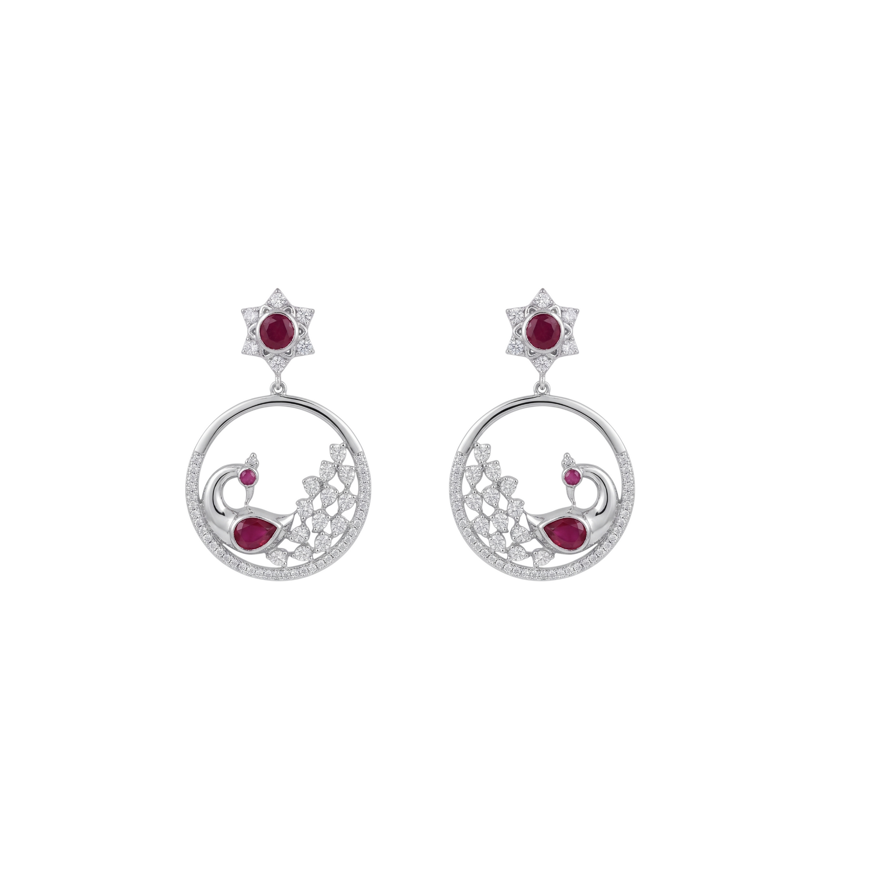 Jiya CZ Drop Earrings