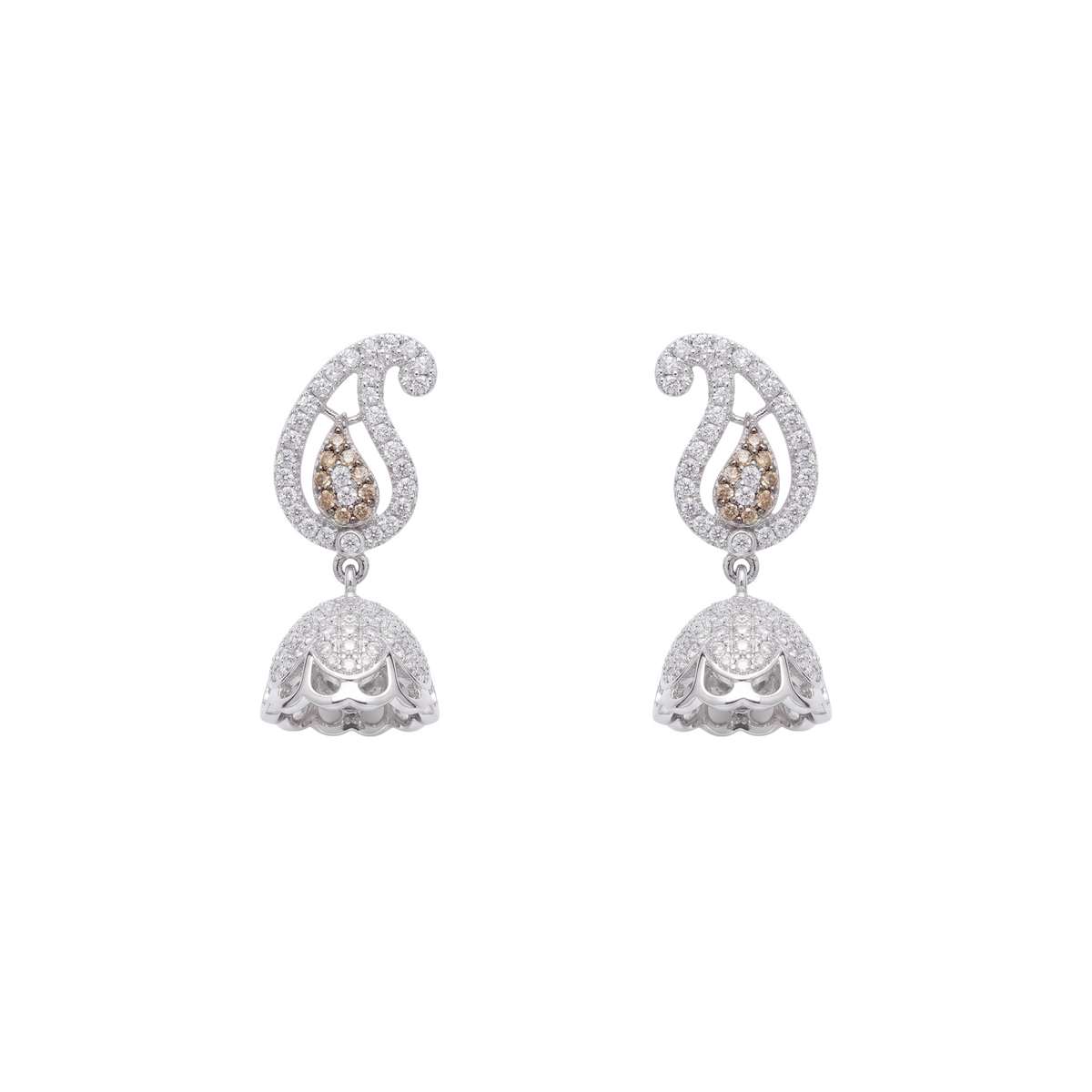 Zara CZ Jhumka Earrings