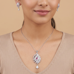 Suneha CZ Pendant Set