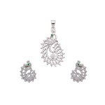 Vikata CZ Pendant Set