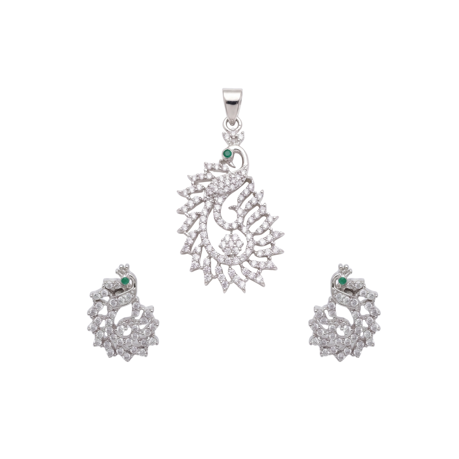 Vikata CZ Pendant Set