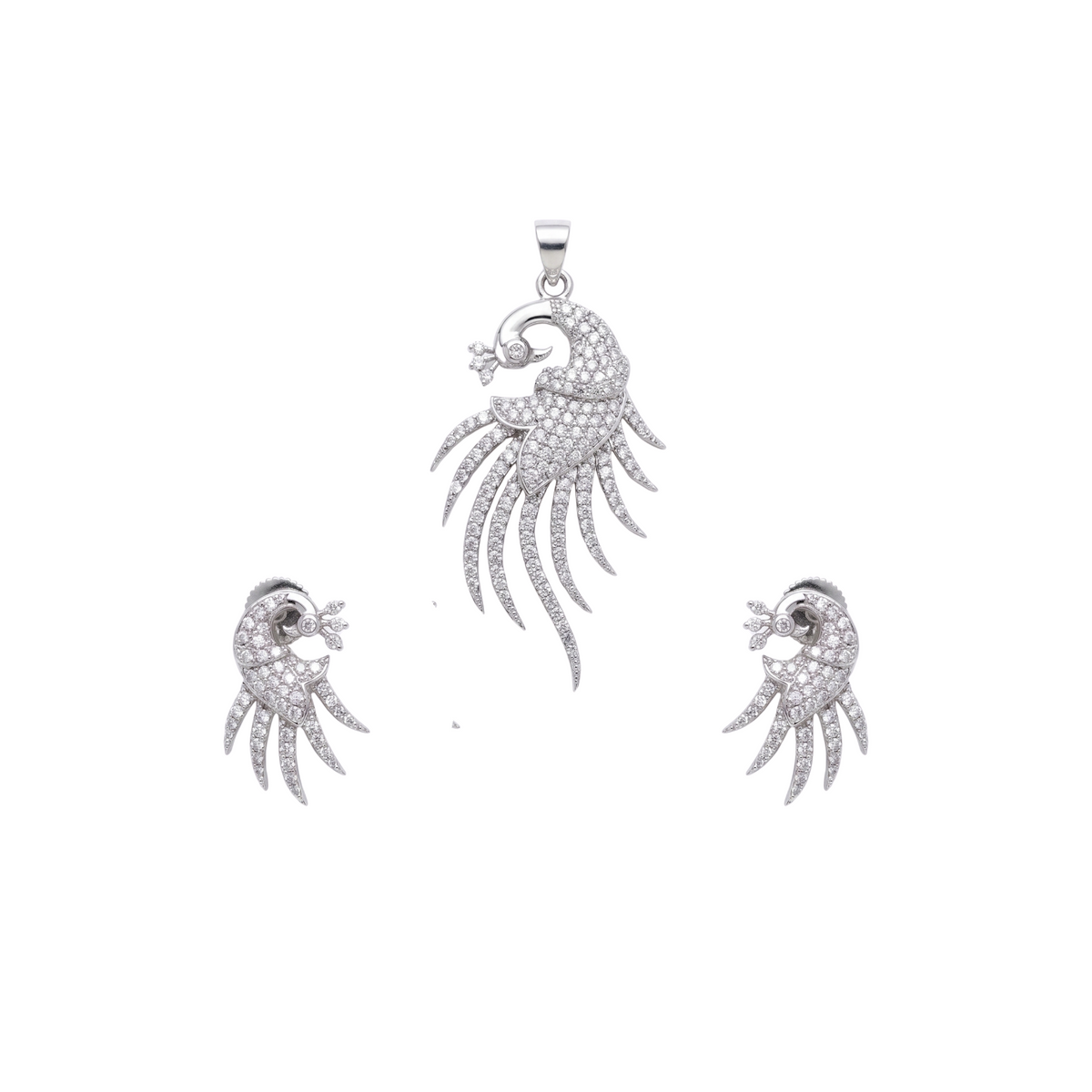 Pakhi CZ Pendant Set
