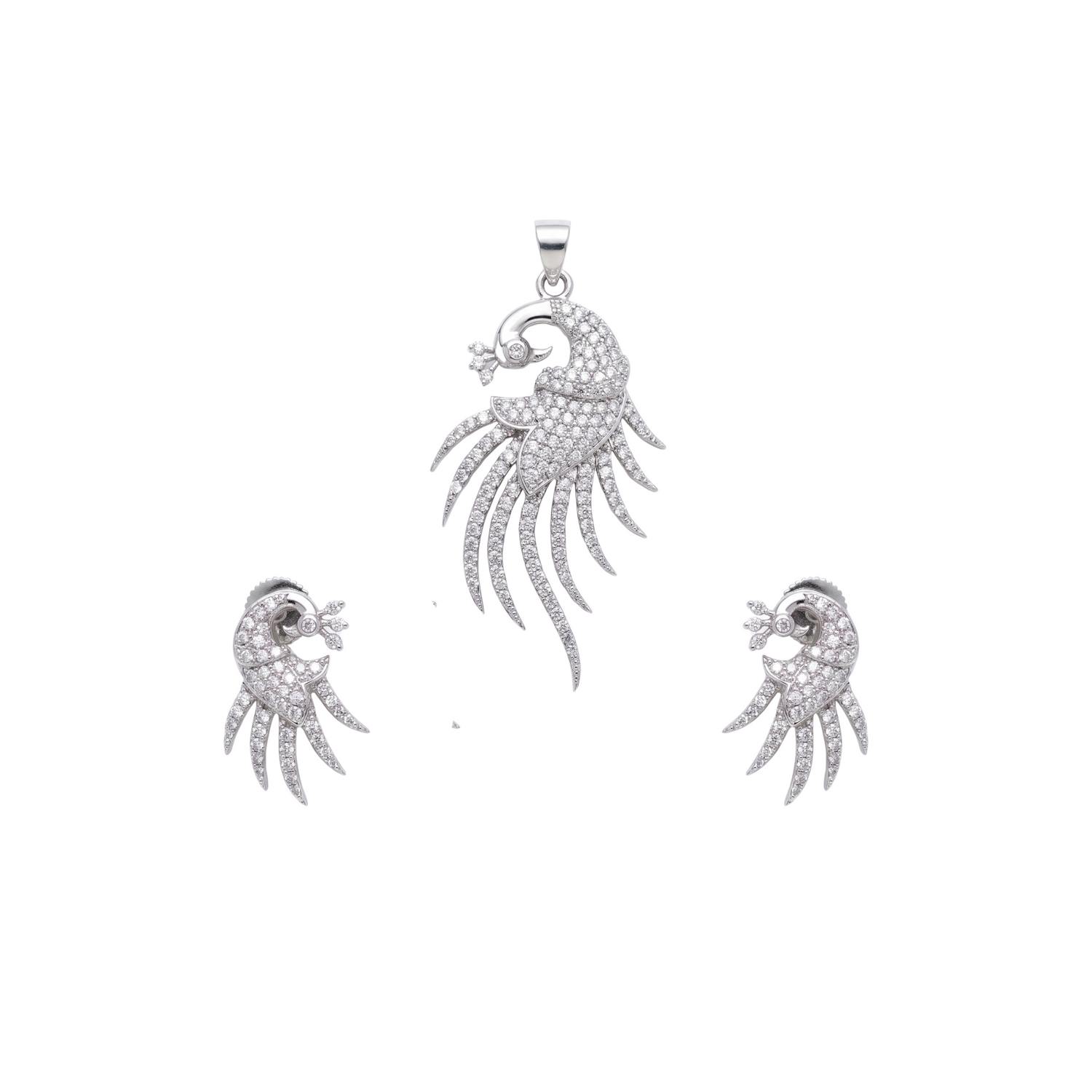 Pakhi CZ Pendant Set