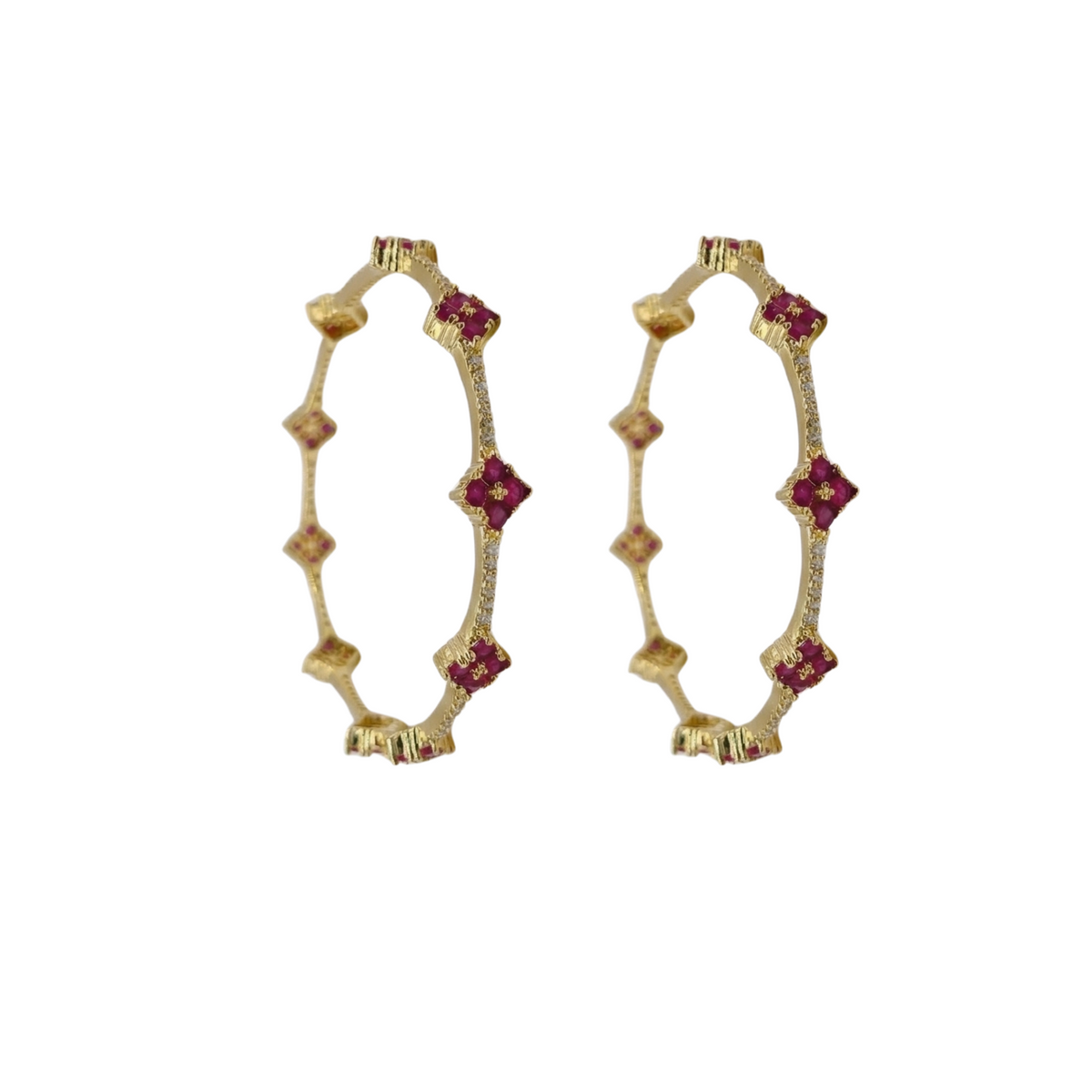 Blossom Delicate Nakshatra CZ Bangles