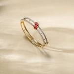 Lahari Nakshatra CZ Red Bracelet