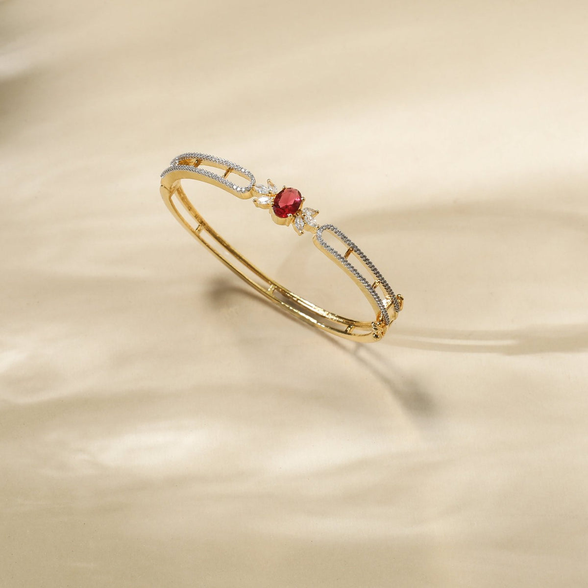 Astra Nakshatra CZ Red Bracelet