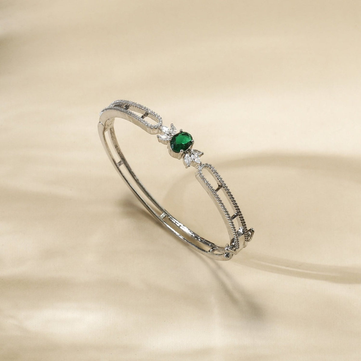 Astra Nakshatra CZ Green Bracelet 