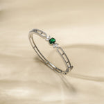 Astra Nakshatra CZ Green Bracelet 