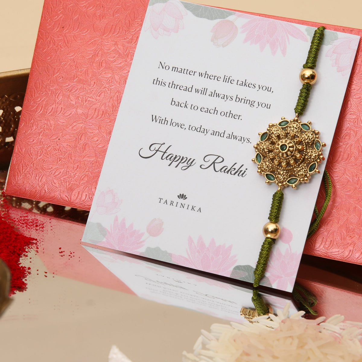Vira Antique Rakhi