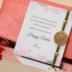 Sanskriti Round Antique Rakhi