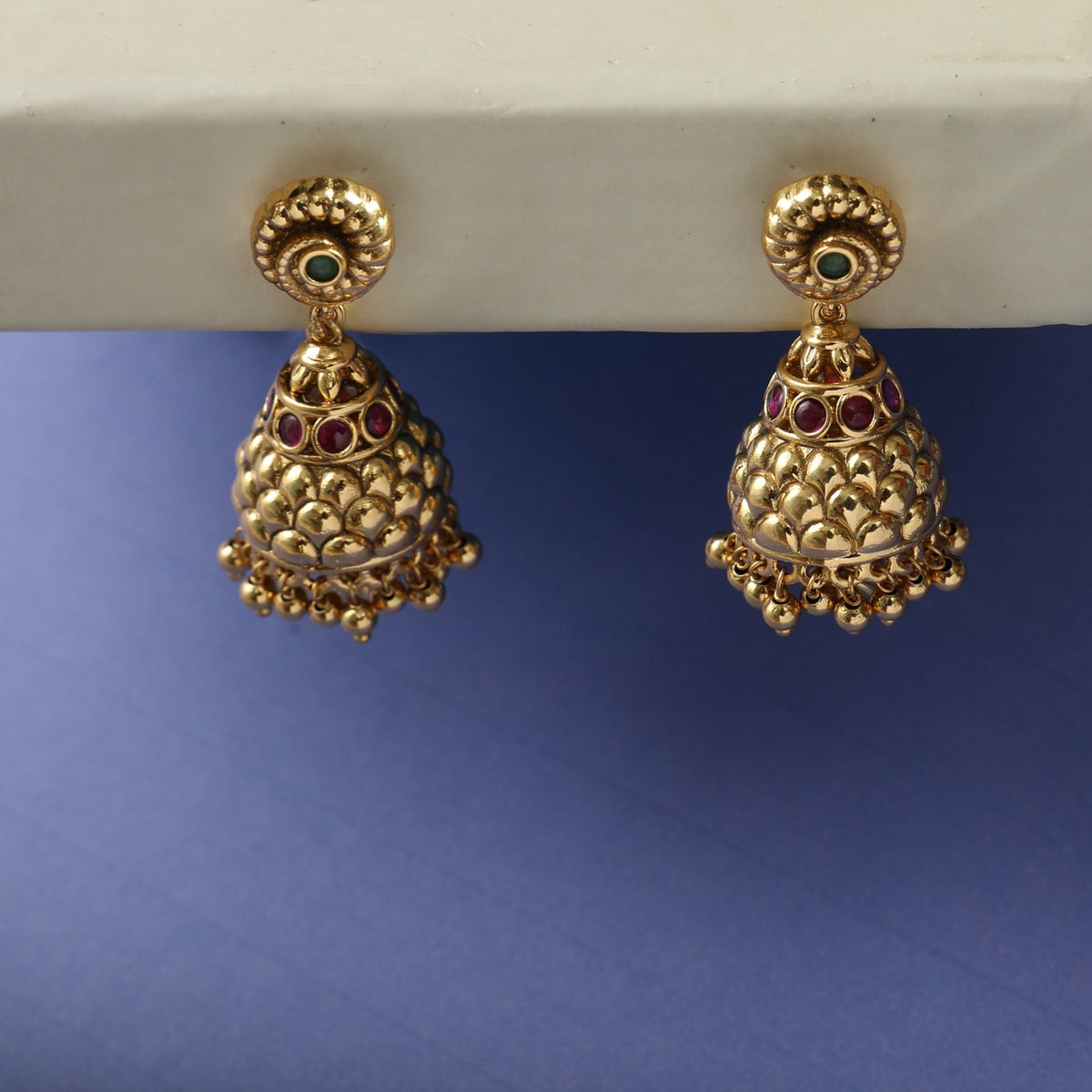 Jagat Antique Jhumka Earrings