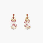 Classic Beads Floral Earrings