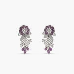Floral Bloom Classic CZ Earrings