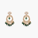 Avira Kundan Chandbali Earrings