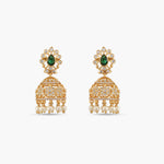 Harini Nakshatra CZ Jhumka Earrings