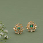 Vedika Nakshatra CZ Stud Earrings
