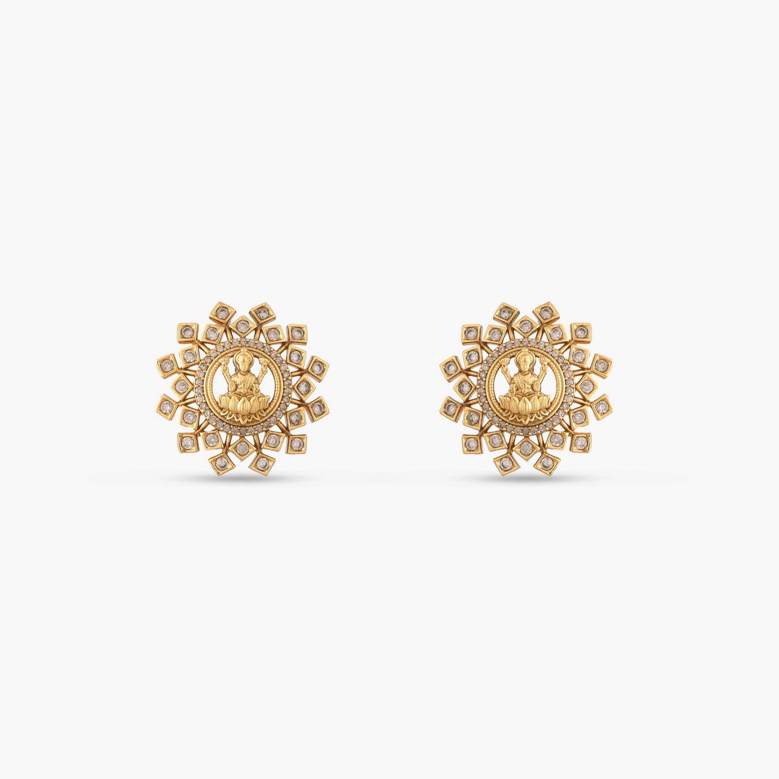 Swara Antique Stud Earrings