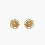 Sharini Antique Stud Earrings