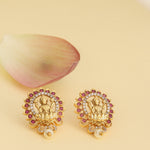 Sonali Antique Kempu Stud Earrings